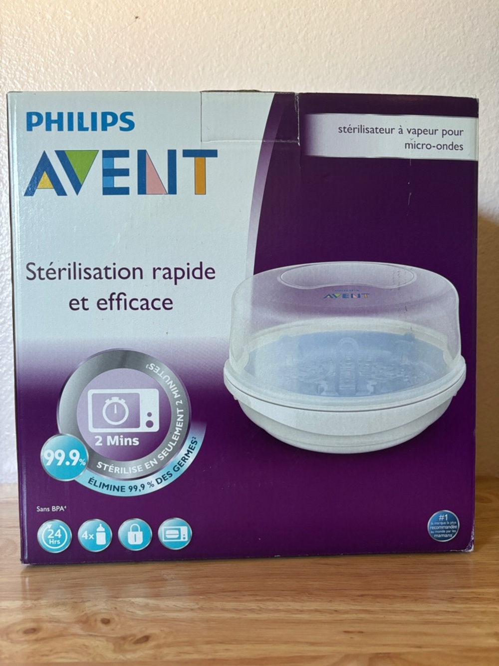 Philips Avent Bottle Sterilizer NIB